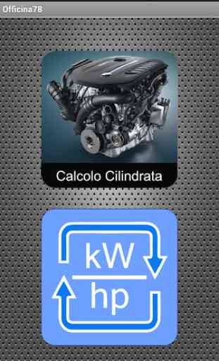 Officina78 Calcolo cilindrata - Cv e KW 1