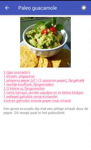 Paleo dieet recepten app Nederland gratis kookboek 2