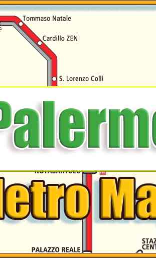 Palermo Metro Map Offline 1