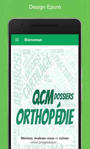 QCM Dossiers Orthopédie 1