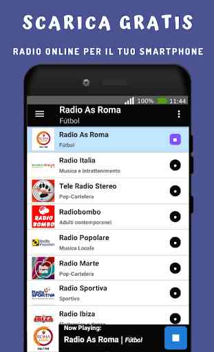 Radio As Roma App FM in Diretta Gratis 3