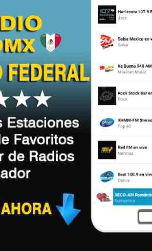 Radio CDMX Gratis - Radio Distrito Federal 1