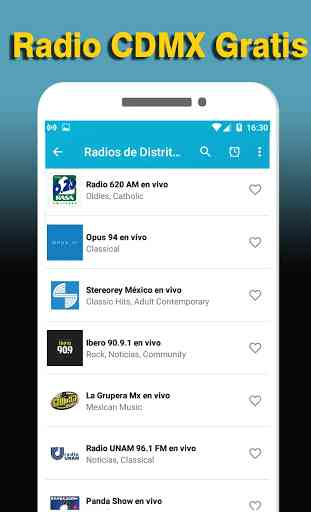 Radio CDMX Gratis - Radio Distrito Federal 4