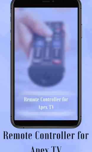 Remote Controller For Apex TV 3