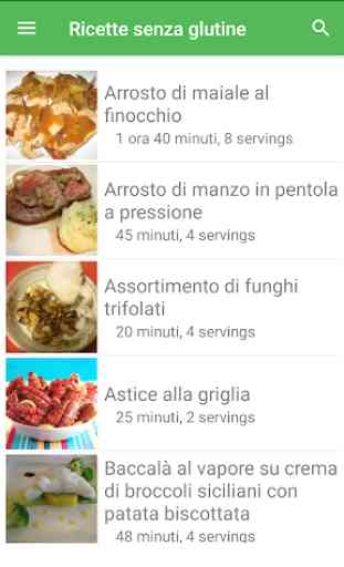 Ricette senza glutine di cucina gratis in italiano 2
