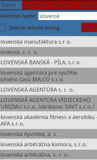 Slovak Business Register 1