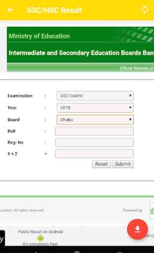 SSC, HSC and Honors Results 1