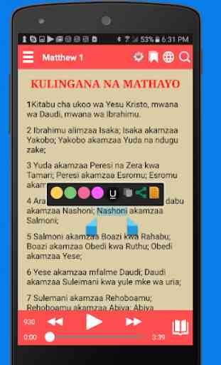 Swahili Bible Free 4