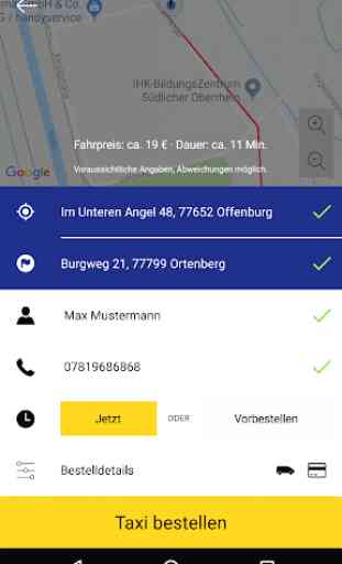 Taxi Nowak - Offenburg 2