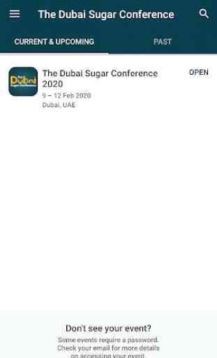 The Dubai Sugar Conference 1