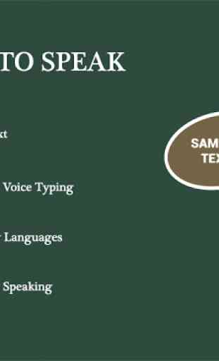 Voice Typing (Dictation) 1