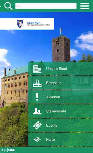 Wartburgstadt Eisenach app|ONE 4