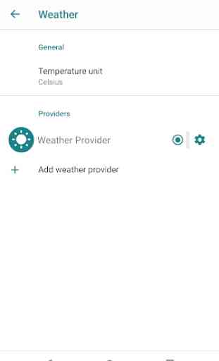 Weather Provider for LineageOS 1