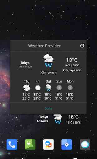 Weather Provider for LineageOS 3