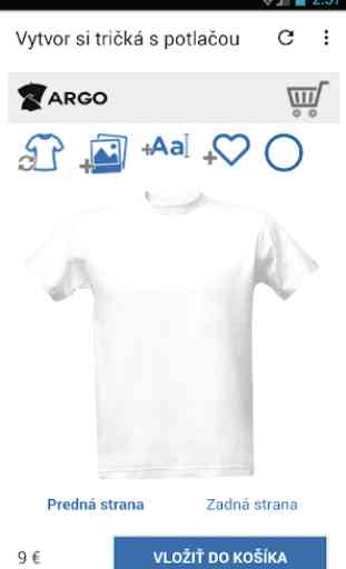 Online potlač trička | Vytvor si tričko s potlačou 1