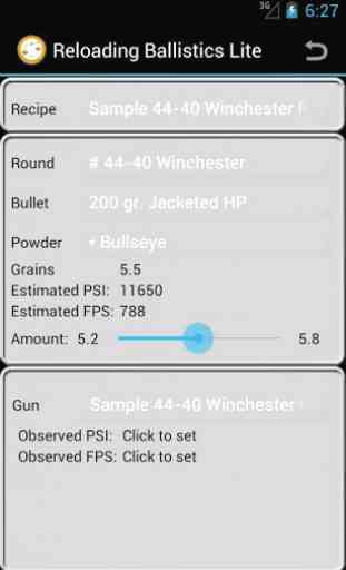 44-40 Winchester Ballistics Data 1