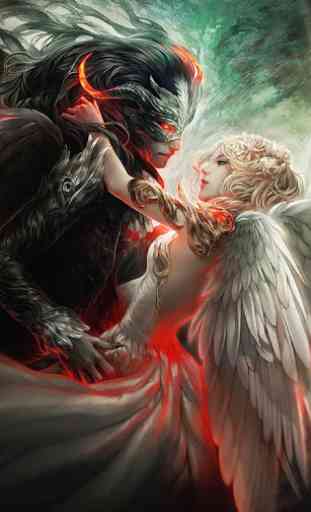 Angel Demon Mystic Fantasy Wallpapers 1
