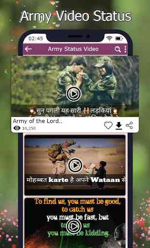 Army Video Status 1