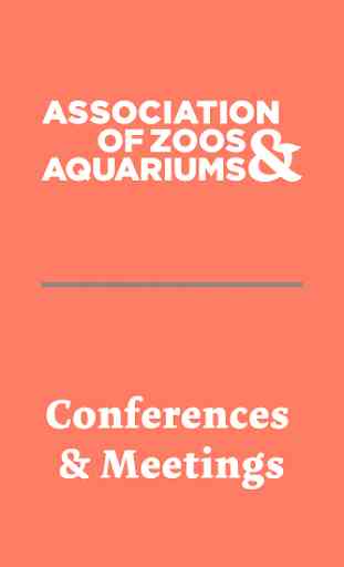 AZA Meetings & Conferences 3