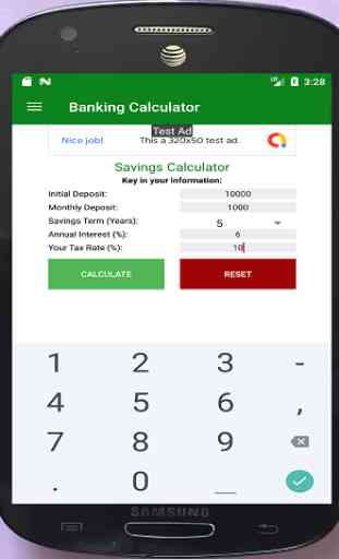 Banking Calculator - Savings and CD Calculator 2