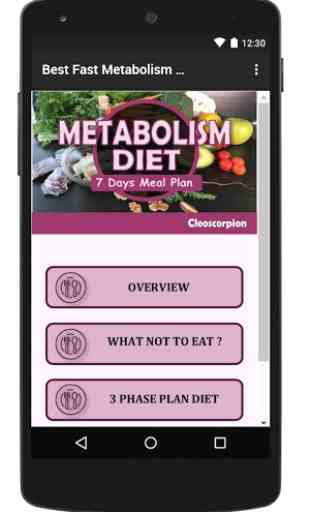 Best Fast Metabolism Diet Plan 1