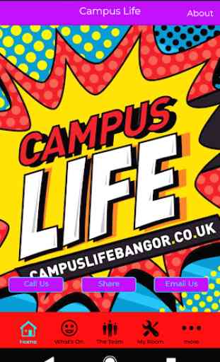 Campus Life Bangor University App 1