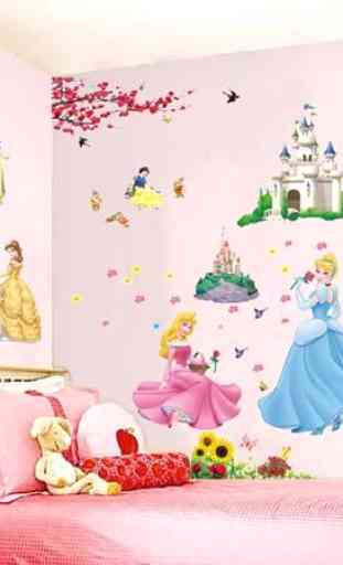 Cartoon Princess Bedroom 2