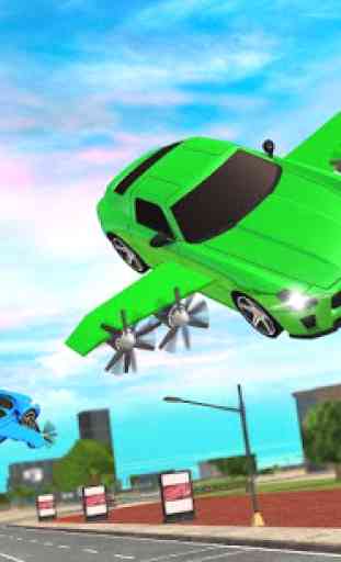 city ​​flying car driving - volo futuristico 2019 4