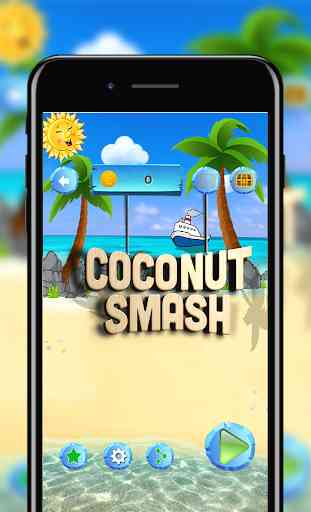 Coconut Smash - The Slingshot Game - Catapult 1