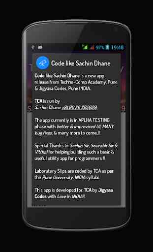 Code like Sachin Dhane UniPune 1