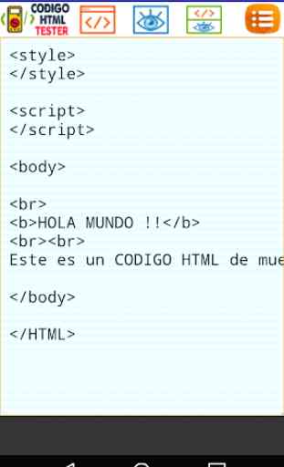CODIGO HTML TESTER 2