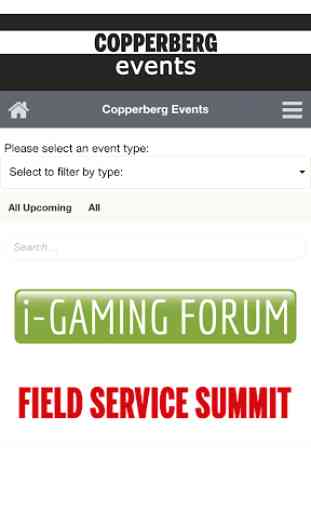 Copperberg Events 1