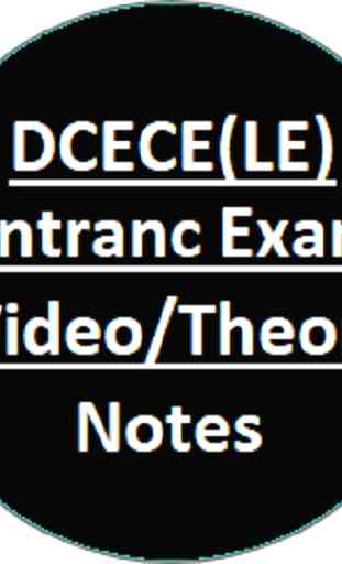 Dcece(LE) Entrance Exam Video Theory Note Leacture 1