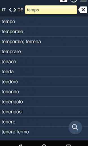 Dizionario Italiano Tedesco + 1