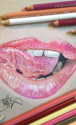 Drawing Lips Ideas 3