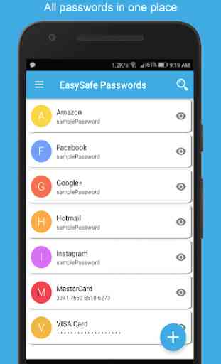 EasySafe: Password Manager 3