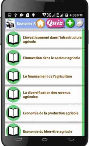 Economie Agricole 3