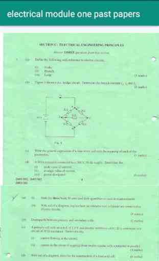 ELECTRICAL MODULE ONE PAST PAPERS 3