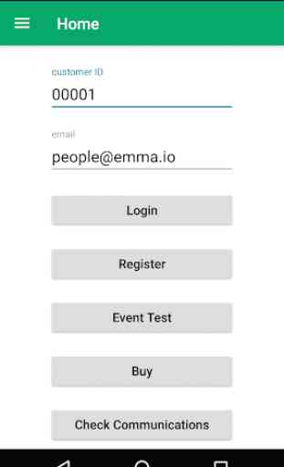 EMMA - Test app 1