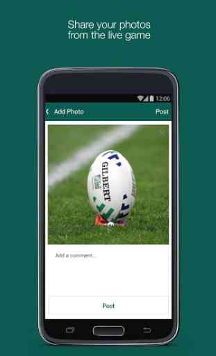 Fan App for Leicester Rugby 3