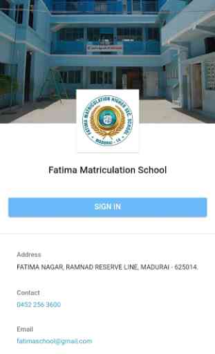 Fatima Matriculation School 1