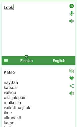 Finnish English Translator 3