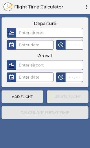 Flight Time Calculator 1