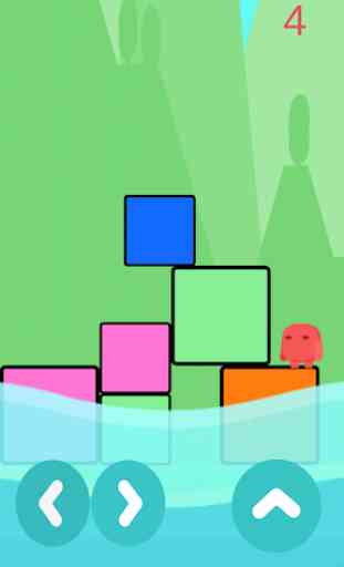 Flood Escape: block jumping game, water rising 3