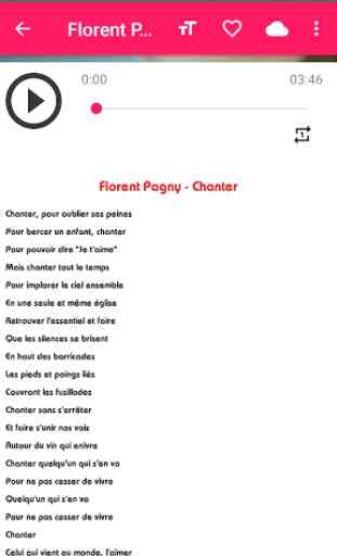 Florent Pagny music sans net  (avec paroles) 1
