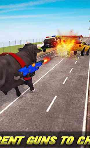 Flying Bull Rampage Attack and Shooting 3