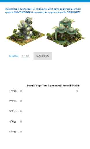 FoECalculator for Forge of Empires 2