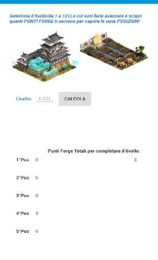 FoECalculator for Forge of Empires 3