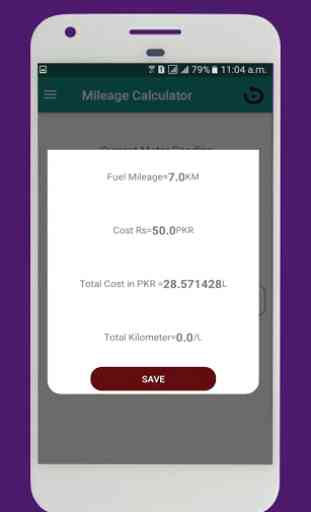 Fuel Cost Calculator – Vehicle Mileage calculator 3