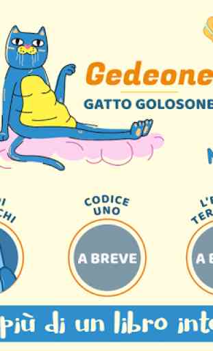 Gedeone Gatto Golosone - Storie per bambini 1